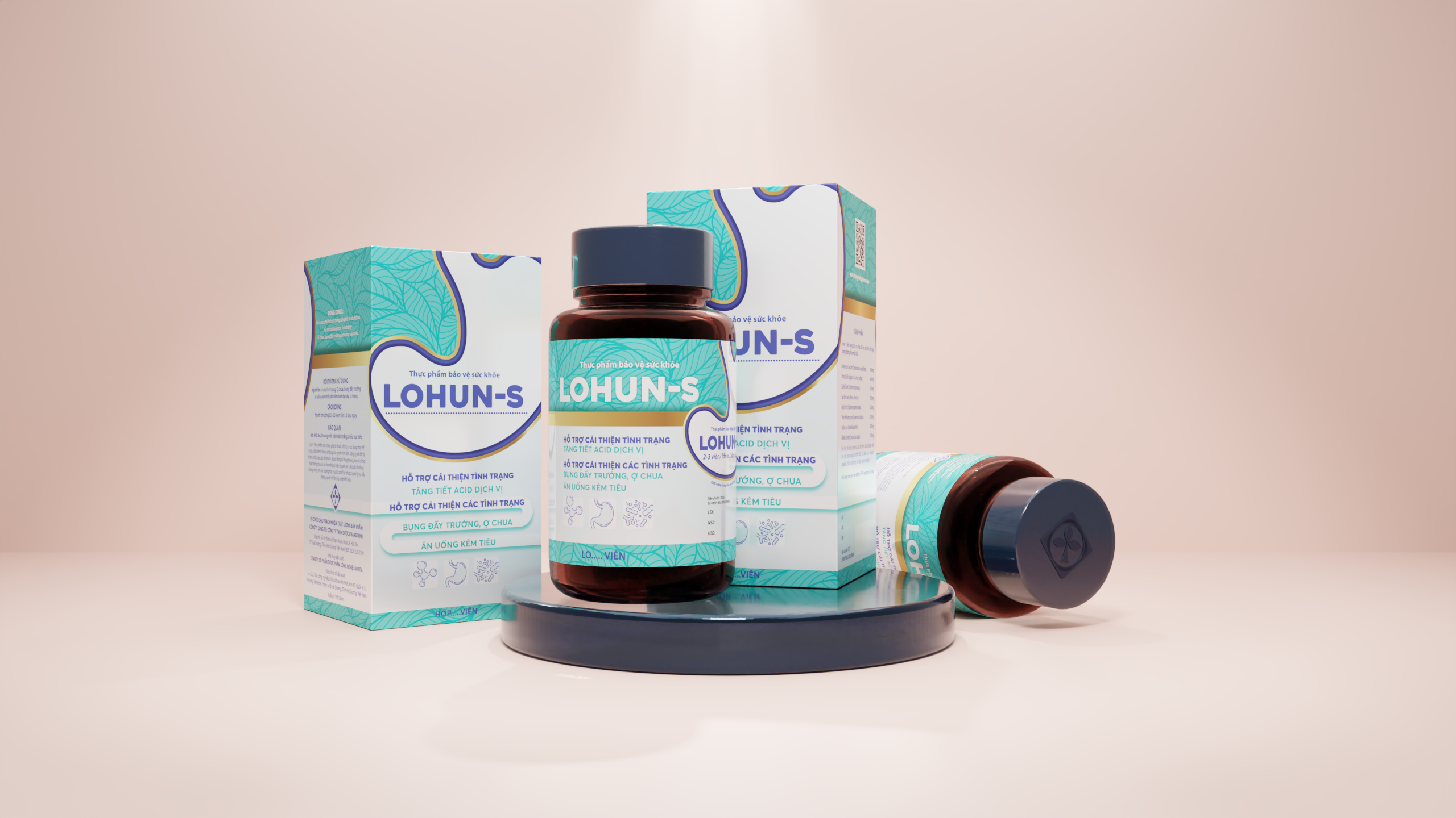 Lohun-S - Viên uống cho người Viêm loét Dạ dày - Tá tràng